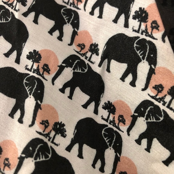 BCBGenerations Romper- elephant design - Picture 4 of 4